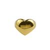 BF CLUB Silver Color Rings for Women Fashion Geometric Handmade Irregular Gold Heart Ring Party Christmas Gift