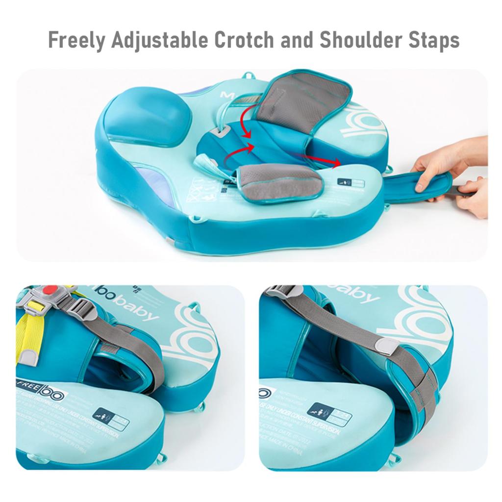 Mambobaby Ikke-oppblåsbar Baby Swim Float Myk Vanntett Baby Swim Float Hudvennlig Swim
