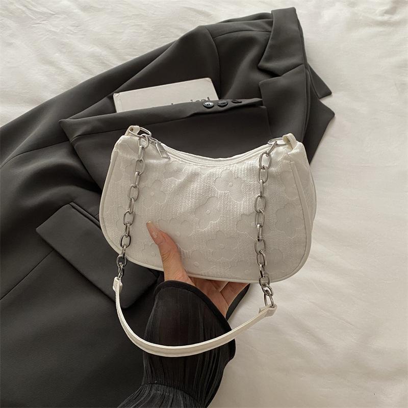 Premium Texture Niche Design Chain Bag Women's 2025 Summer New Models Are Popular This Year, Versatile Messenger Armpit Bags