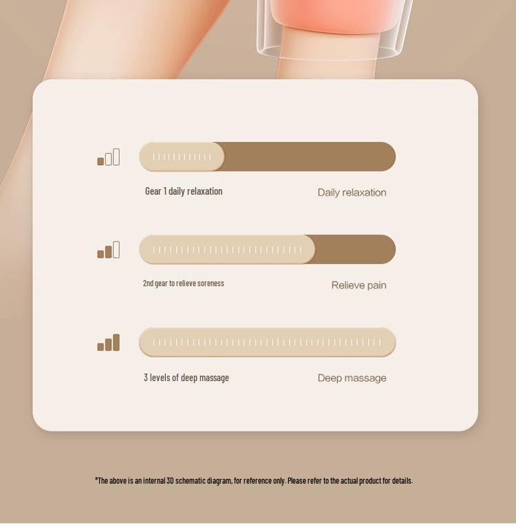 Leg Slimming Multi-Functional Air Wave Massager: Electric Pneumatic Decongestant with Constant Temperature Hot Compress