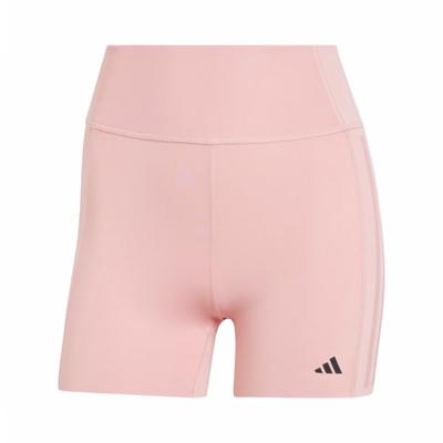 High-Waist Solid Color Training Shorts Women Bottoms Pink IK5481