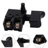 Drill Switch Black Lock On NO Contact Plastic Self Rest