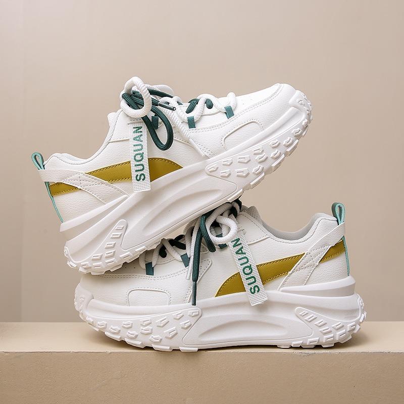Spring New Dad Shoes Female Students Trendy Versatile Platform Single Shoes Sports Casual Shoes 6