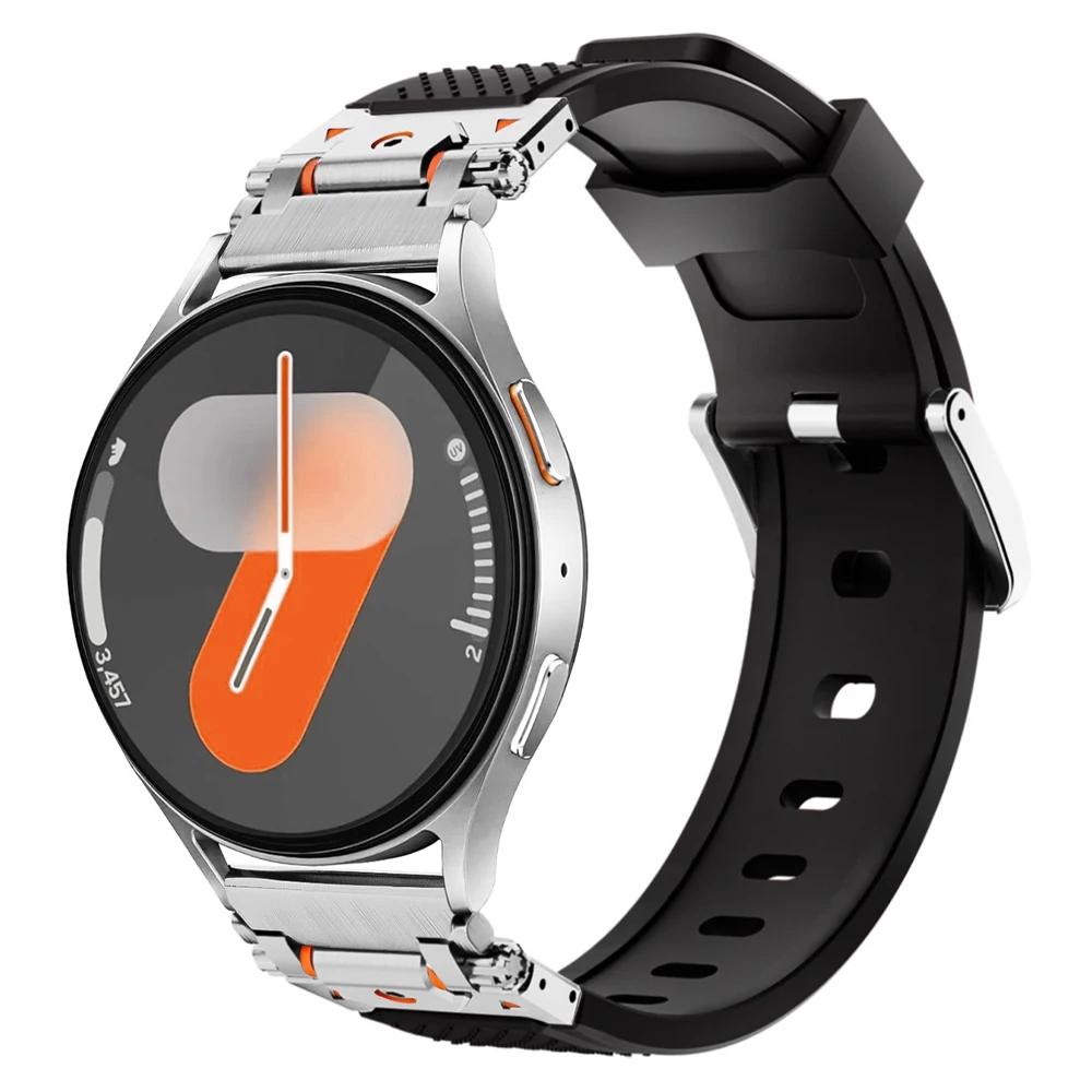 20mm 22mm Silicone Strap for Huawei Watch GT5 Pro 46mm Sport Band for Samsung Galaxy 7 6 5 40/44mm Bracelet for Amazfit Active 2