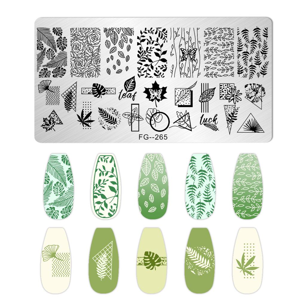 Tiger Zebra Leopard Print Nail Stamping Plates Animal Image Printing Stencil Nail Stamp Templates Nail Art Tool Nails Decoration