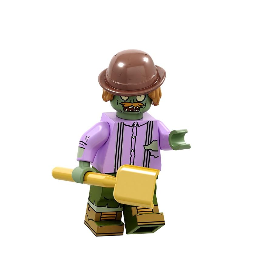 Children's Building Toy Plant Vs. Zombie Boy Mini Granule Toy
