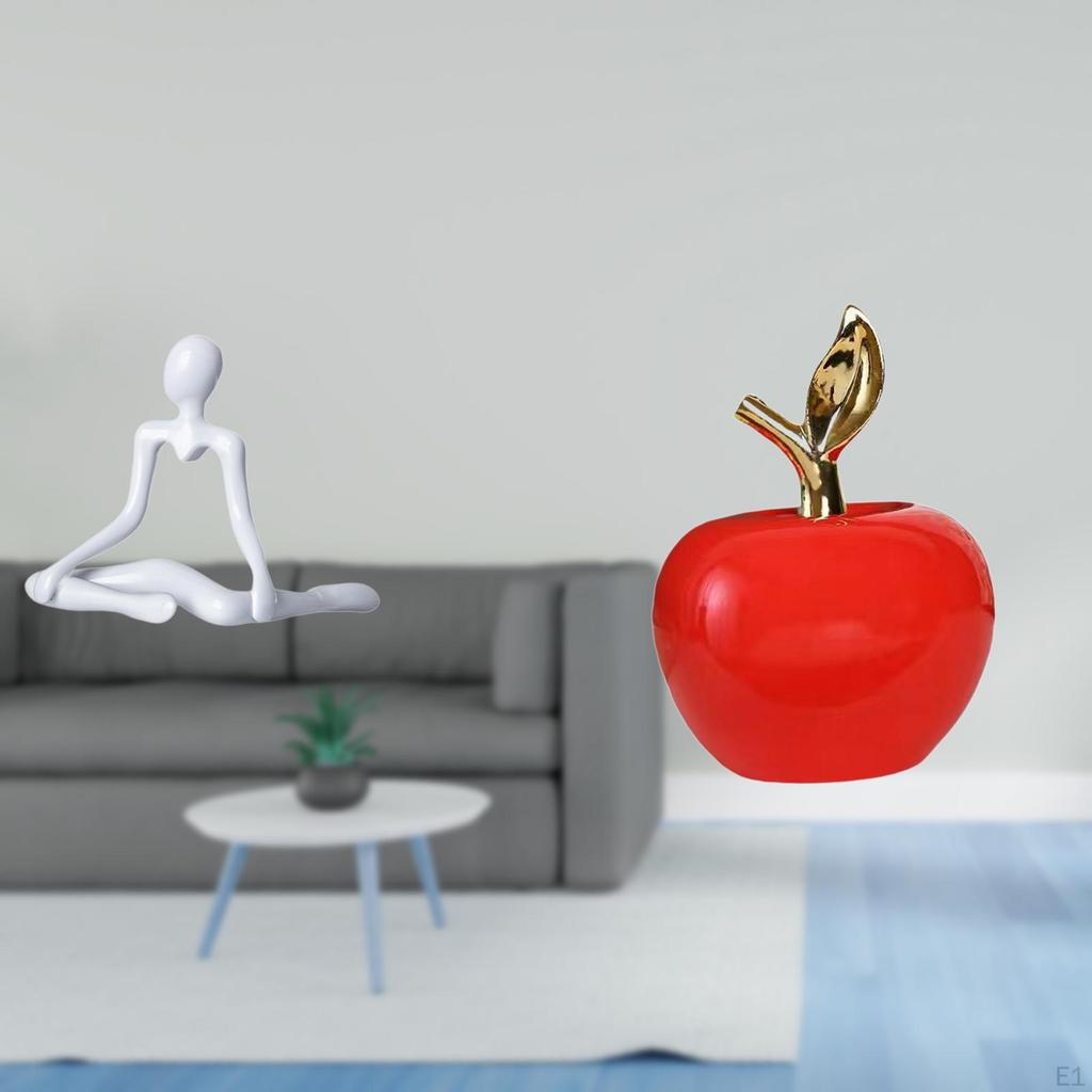 Creative Abstract Thinker Figurine And Ceramic Sculpture Unique Decorative Ornament for Entrance