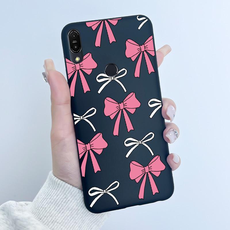 For Asus Zenfone Max Pro M1 ZB602KL ZB601KL X00TD / Max M1 ZB555KL X00PD Case Rabbit Cartoon Animals Black Soft Silicone Cover