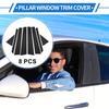 8 Pcs Door Pillar Window Trim for Hyundai Tucson 2016-2018