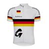 Germania Maglia da Ciclismo da Uomo a Manica Corta Estiva Maglia da Bicicletta Abbigliamento da Ciclismo Traspirante Pro Team MTB Maglia