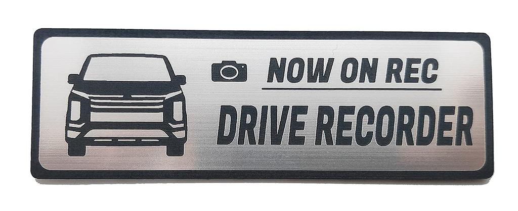 [Honami Works] DELICA D5 Dash Cam Equipped Vehicles Emblem Dash Cam Sticker
