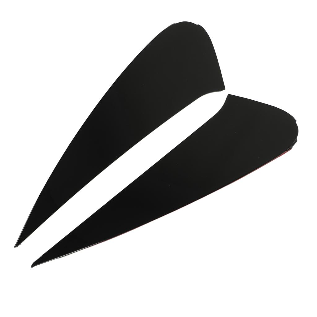 2 buc. Spoiler lateral priză de aer bară spate stânga dreapta negru lucios înlocuitor pentru Benz GLE Coupe C167 AMG