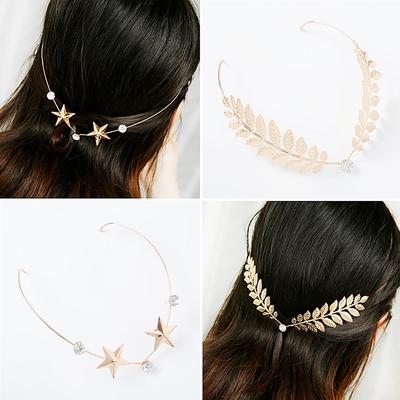 Dolce Fascia per Capelli con Nappa, Perla Sintetica e Strass da Donna AVE