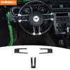 Interior Steering Wheel Molding Cover Trim for Ford Mustang 2009-13 Carbon Fiber