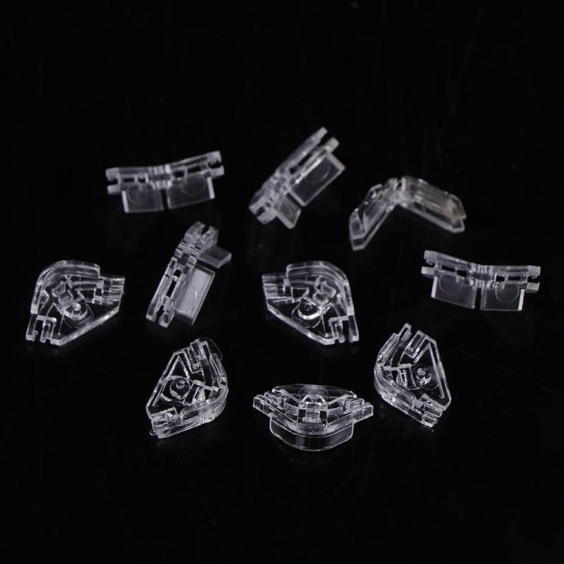 

5 Pairs Transparent Corner Protector Invisible Optical Fiber Jumper, Special Indoor Corner Device For Home Use прозорий