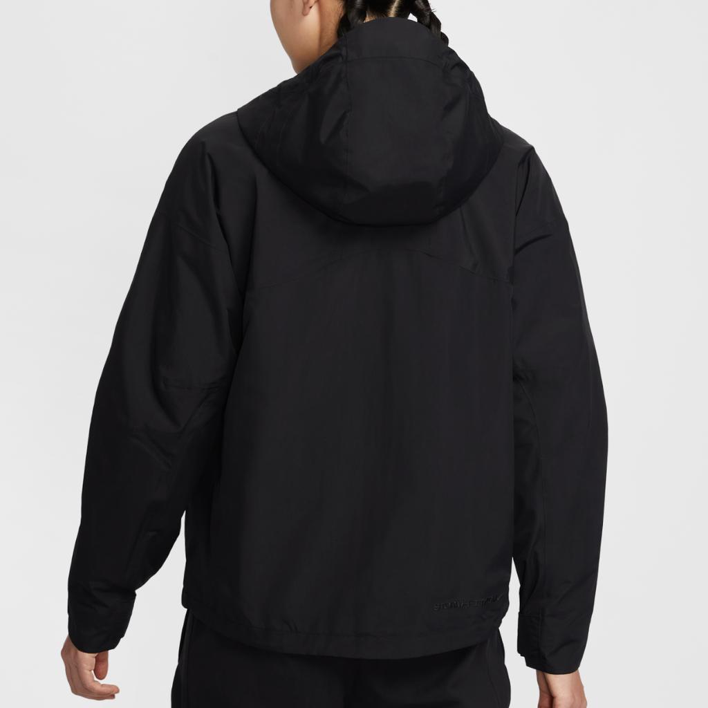 Nike ACG Morpho Windproof Waterproof Hooded Long Sleeve Jacket Women Jackets Black Summit-White HJ0247-010