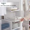 Plastic Layered Wardrobe Divider Drawer Box for Clothes Storage