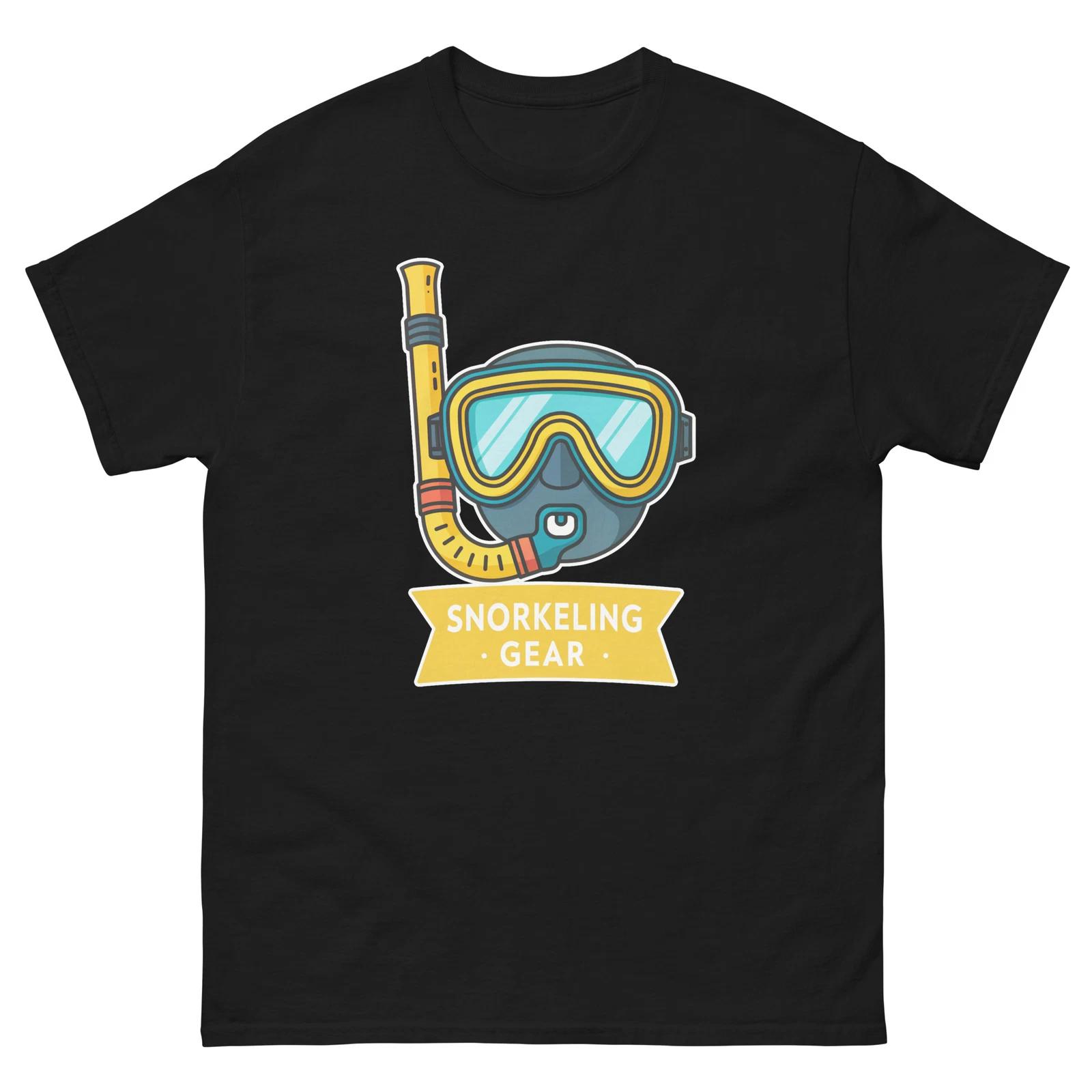 Snorkeling Gear Ocean Beach Water Marine T-Shirt S