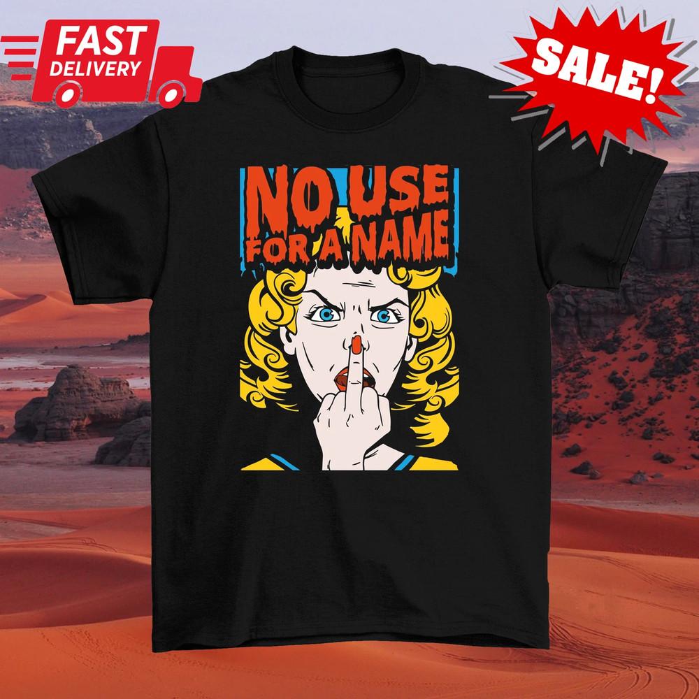No Use For A Name Футболка с надписью  No Use For A Name Band  Черная Унисекс S-5XL Унисекс Футболка S