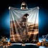 [1pc Desert Wanderer Blanket] All-Season Blanket - Cozy Blanket for Sofa Couch Home Decoration, Digital Printed Nap Blanket