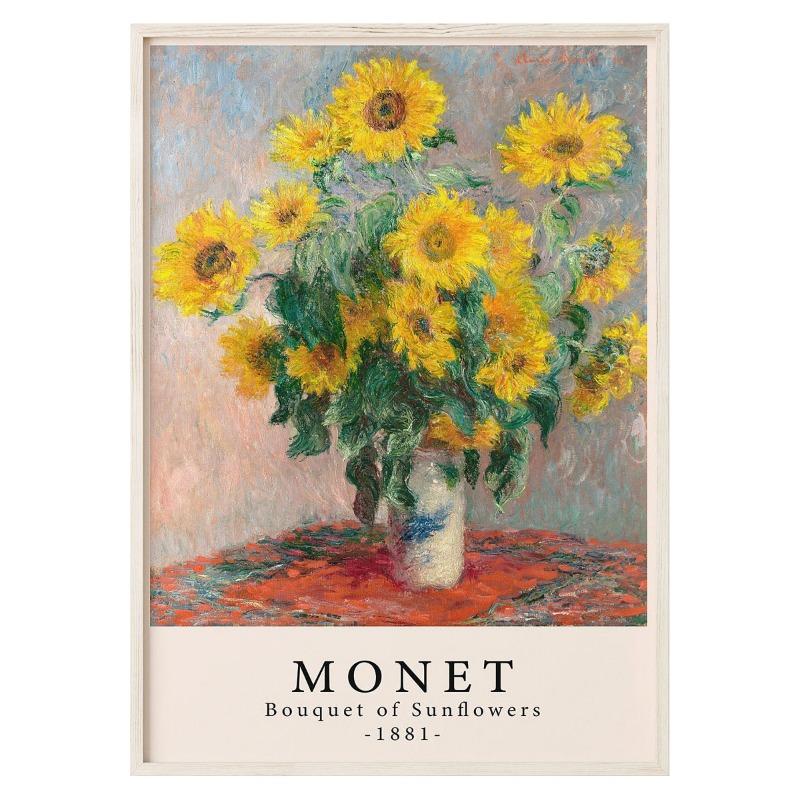 Impressionism Artist Claude Monet Poster Water Lilies Canvas Paintings Wall Art Picture for Living Room Home Decoration