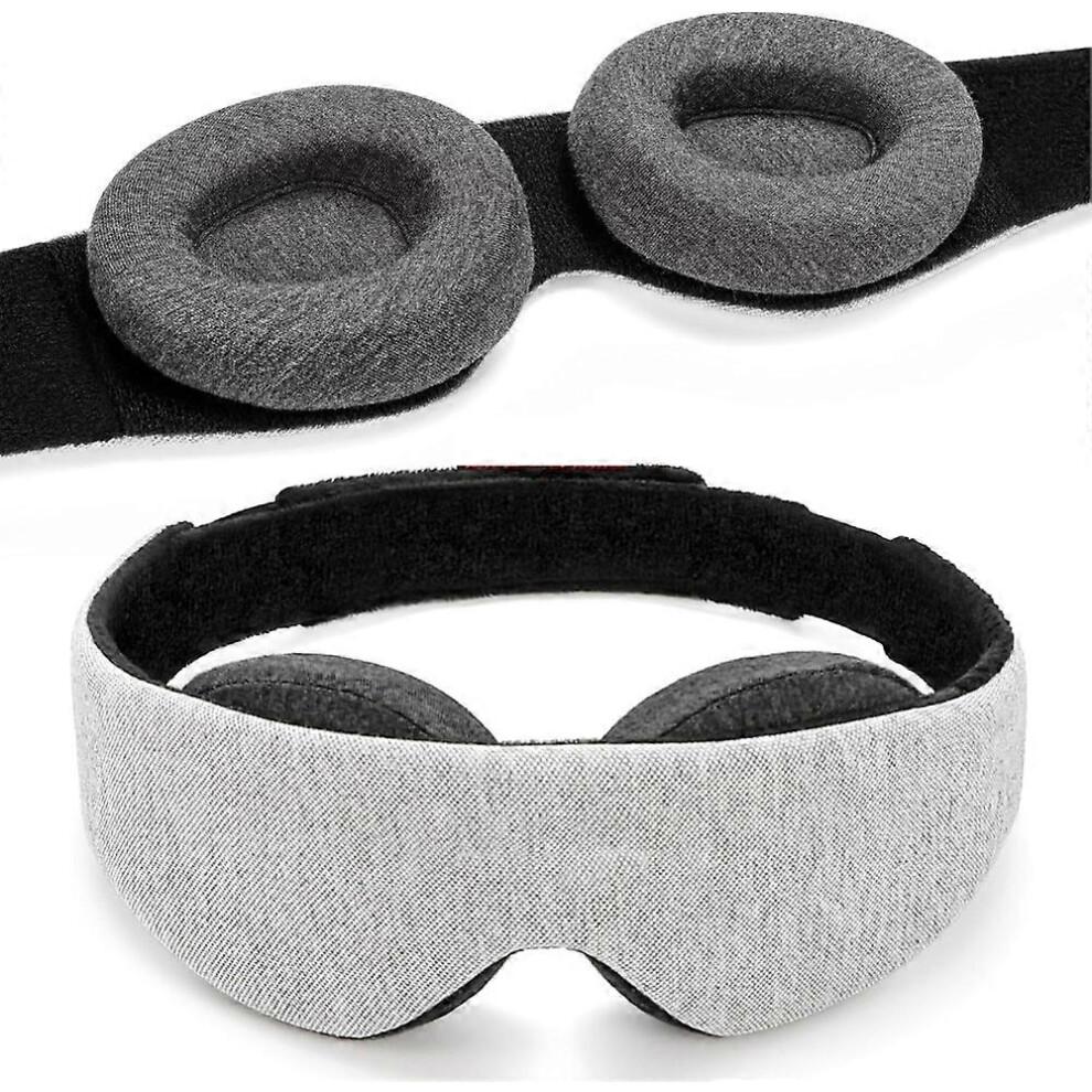 Maska na oczy Sleep Mask z blokowaniem światła i zerowym ciśnieniem wewnątrzgałkowym, wygodna i regulowana, idealna do spania
