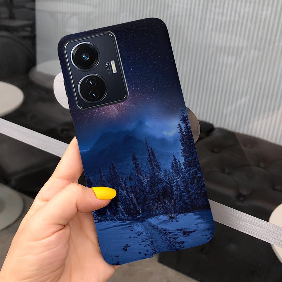Cute Animal Cartoon Case For Vivo Y55 4G 5G Cases Luxury Silicone Cover For Vivo Y75 4G 5G Fundas Silicone Cool Style Bumper