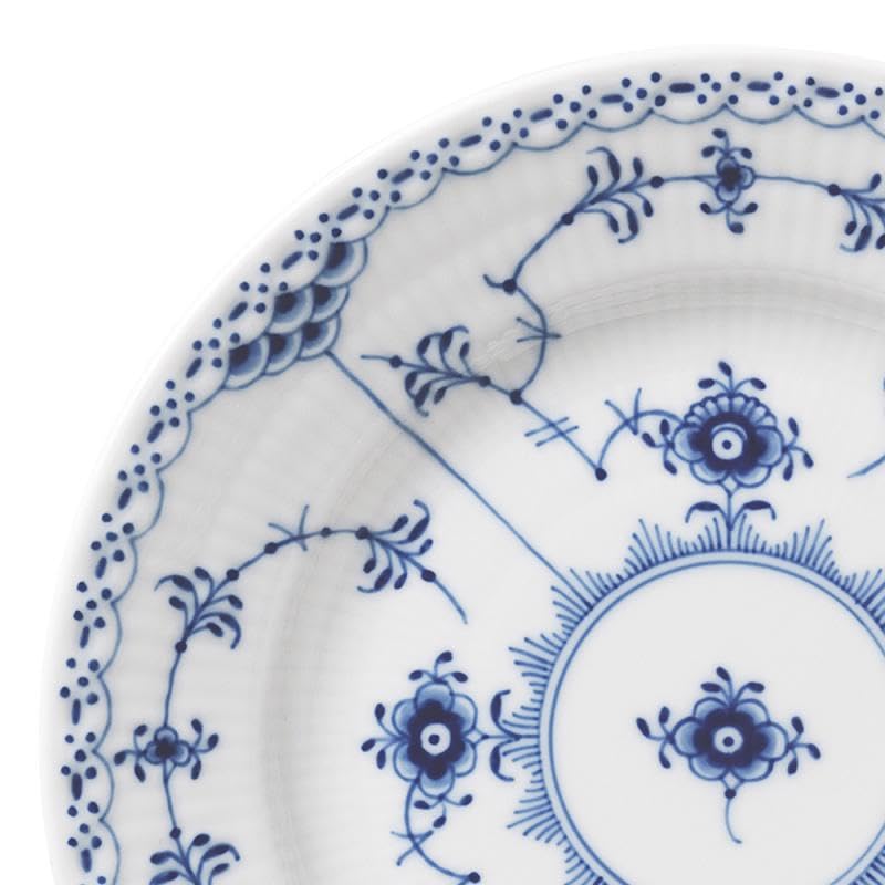 [Officially Imported] Royal Copenhagen Blue Fluted Half Lace Plate, 17cm, Wedding Gift, 1062493