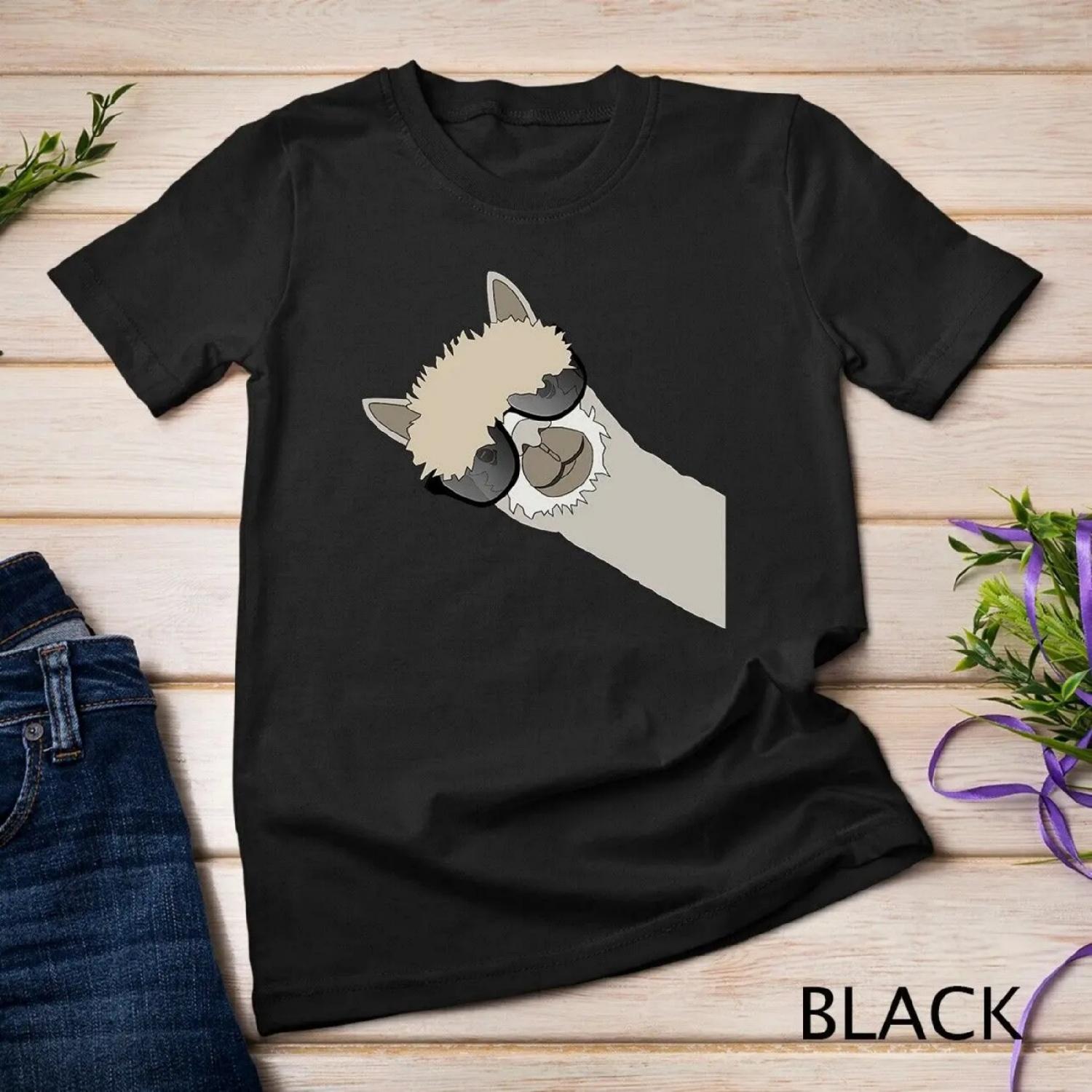 Альпака Лама Забавная Крутая Деко Футболка XXXXXL