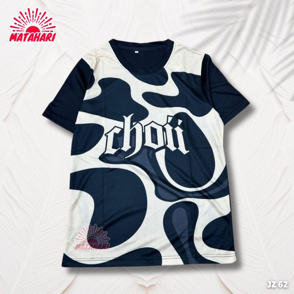 

Джерси MATAHARI Baju CHOII MURAH Baju Джерси вирусный новейший дизайн Джерси dewasa Choii с короткими рукавами Повседневный Readystok 6XL