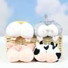Adorable Animal Butt Keychain Plush Toy Doll Cute Peachy Bottom For Backpack