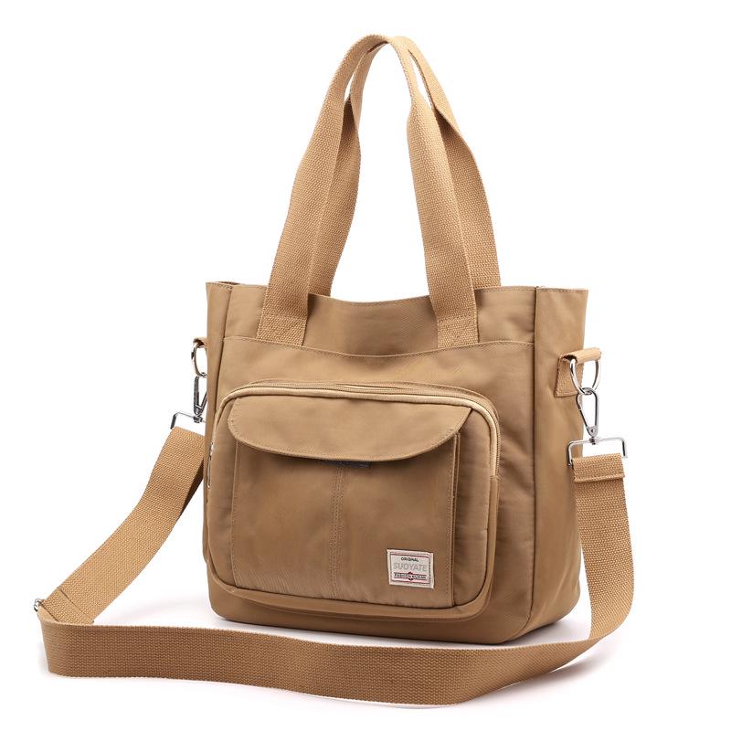 Women's Large Capacity Nylon Crossbody Mommy Bag