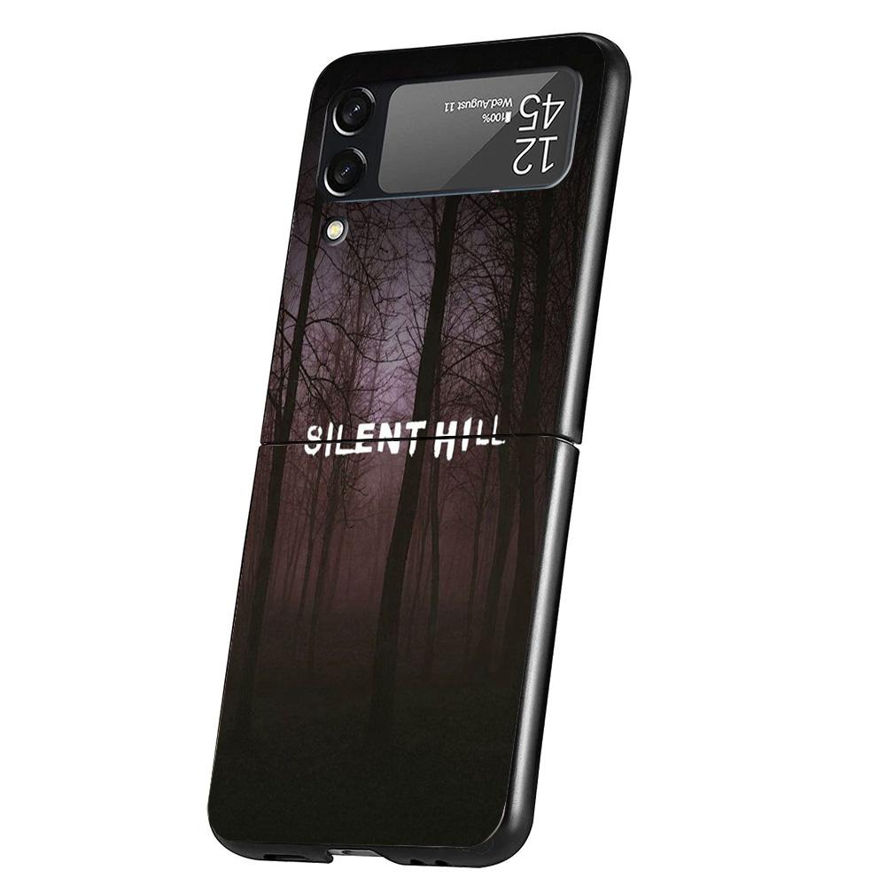 

Silent Hill Horror Phone Case For Samsung Galaxy Z Flip 7 6 5 4 3 5G Cover ZFlip7 ZFlip6 ZFlip4 ZFlip5 ZFlip3 Coque Fundas Galax Samsung Z Flip 6