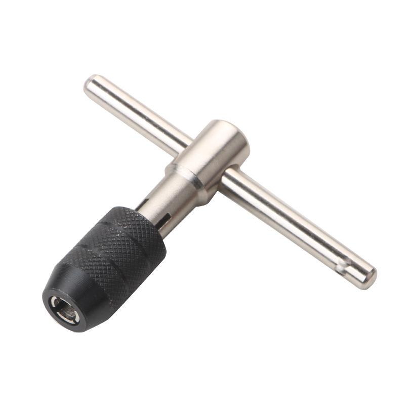 T-Type Wire Tap Twister Set, 6-Piece Hand Tap M3-8