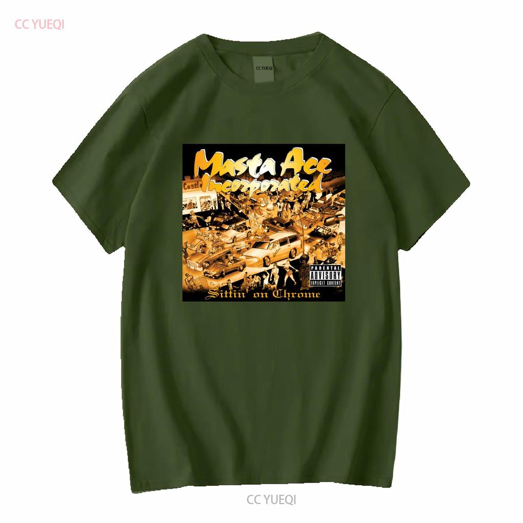 New Masta Ace Sittin On Chrome Classic Premium MAN WOMAN T Shirt SIze S 5XL long or short sleeves vintage Washed