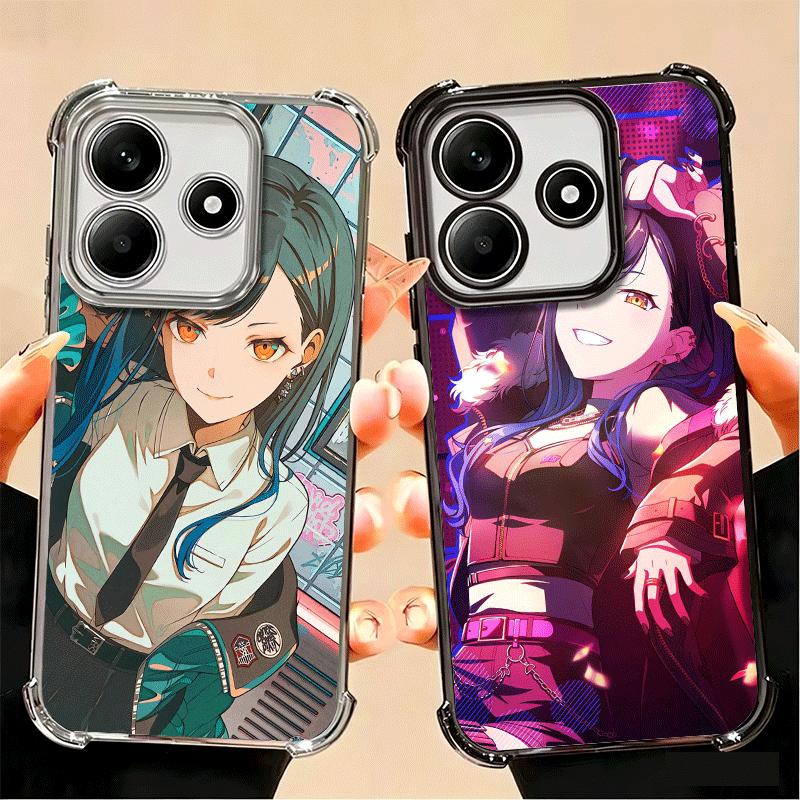 Shiraishi An Music Game Soft Phone Case For Xiaomi Poco X7 X8 Pro Max X6 X5 X3 F8 Ultra F7 M8 M7 M5S Redmi 15C 15A 15 14C 13C 12