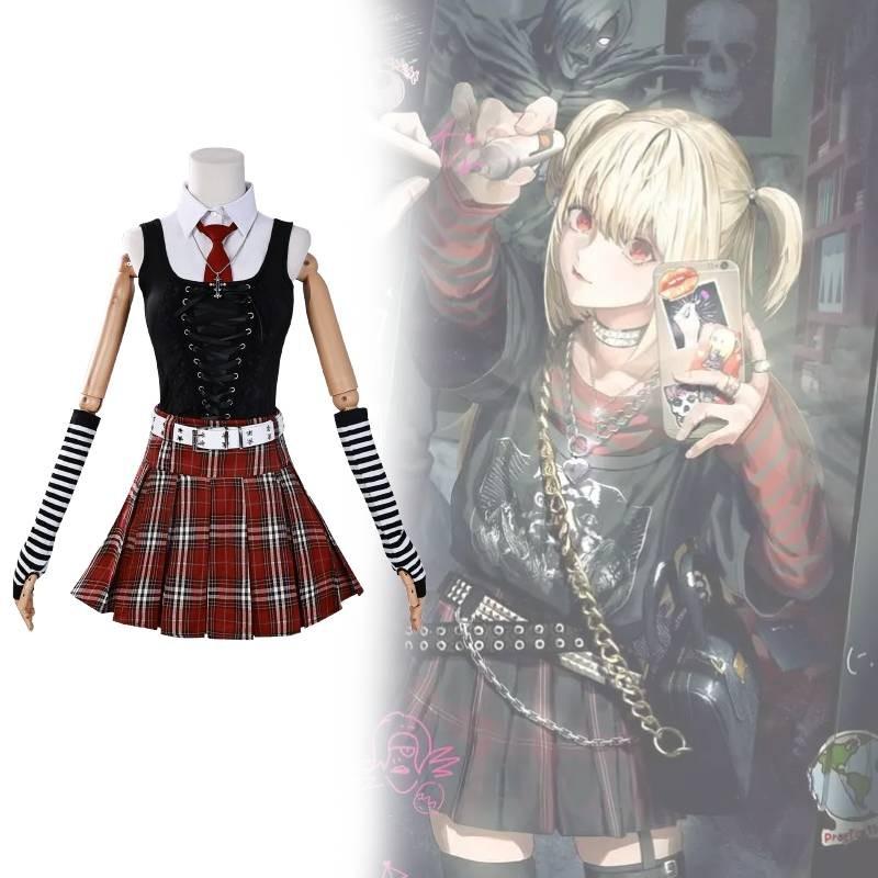 Death Note Cosplay Costume With Polyester Fabric For Anime Role Play Enthusiasts