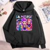 Winter Casual Warm Hoodie Witch Hunting Team Print Fashionable Comfortable Soft Children's Hoodies