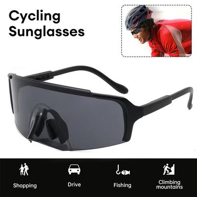 Gafas de Sol Deportivas para Maratón Hombres y Mujeres Gafas para Montañismo al Aire Libre Gafas de Ciclismo Gafas de Sol con Personalidad 972