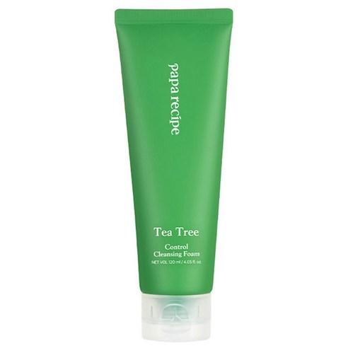 Papa Recipe Tea Tree Control Cleansing Foam Soothing Facial Cleanser 120ml