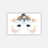 Tattoo Stickers Waterproof Women Lasting Cute Personality Christmas Makeup Face Stickers Tattoo Stickers