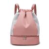 Lishin Dry-Wet Separation Drawstring Swim Backpack with Shoe Compartment
