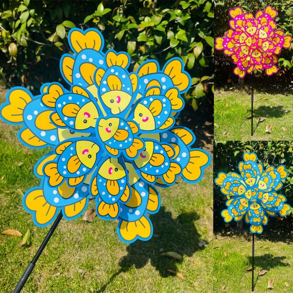 Multistyles Standing Lawn Animals Pinwheel  Outdoor Party Picnic Decor