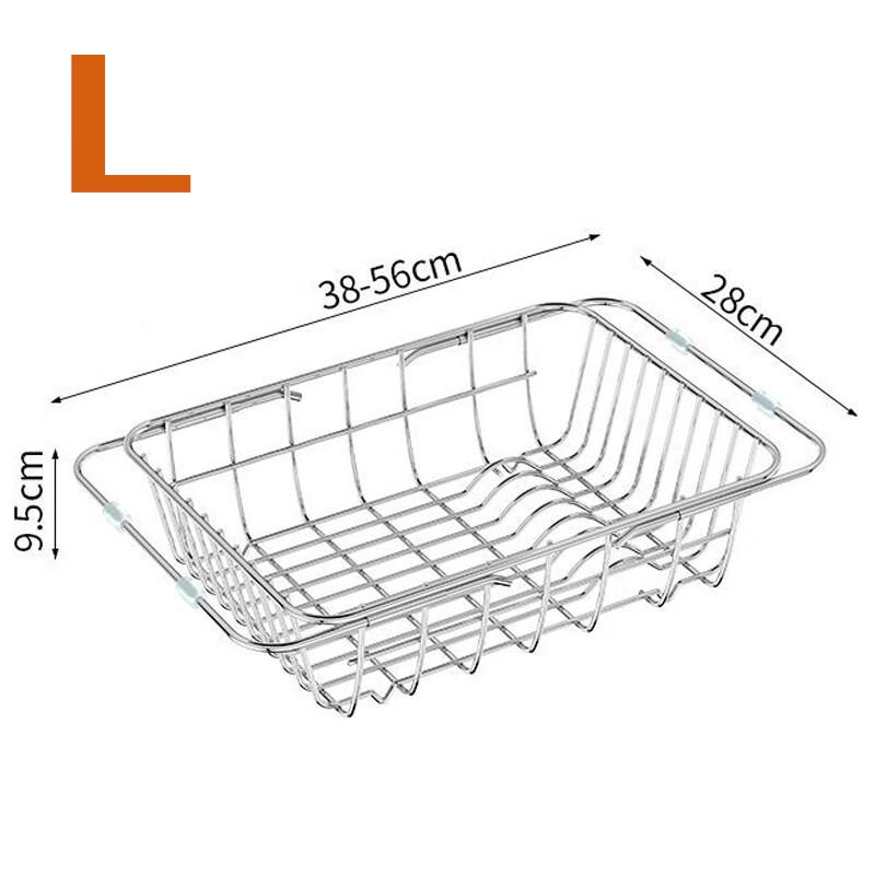ZISIZ Teleskopischer Spülenablaufkorb