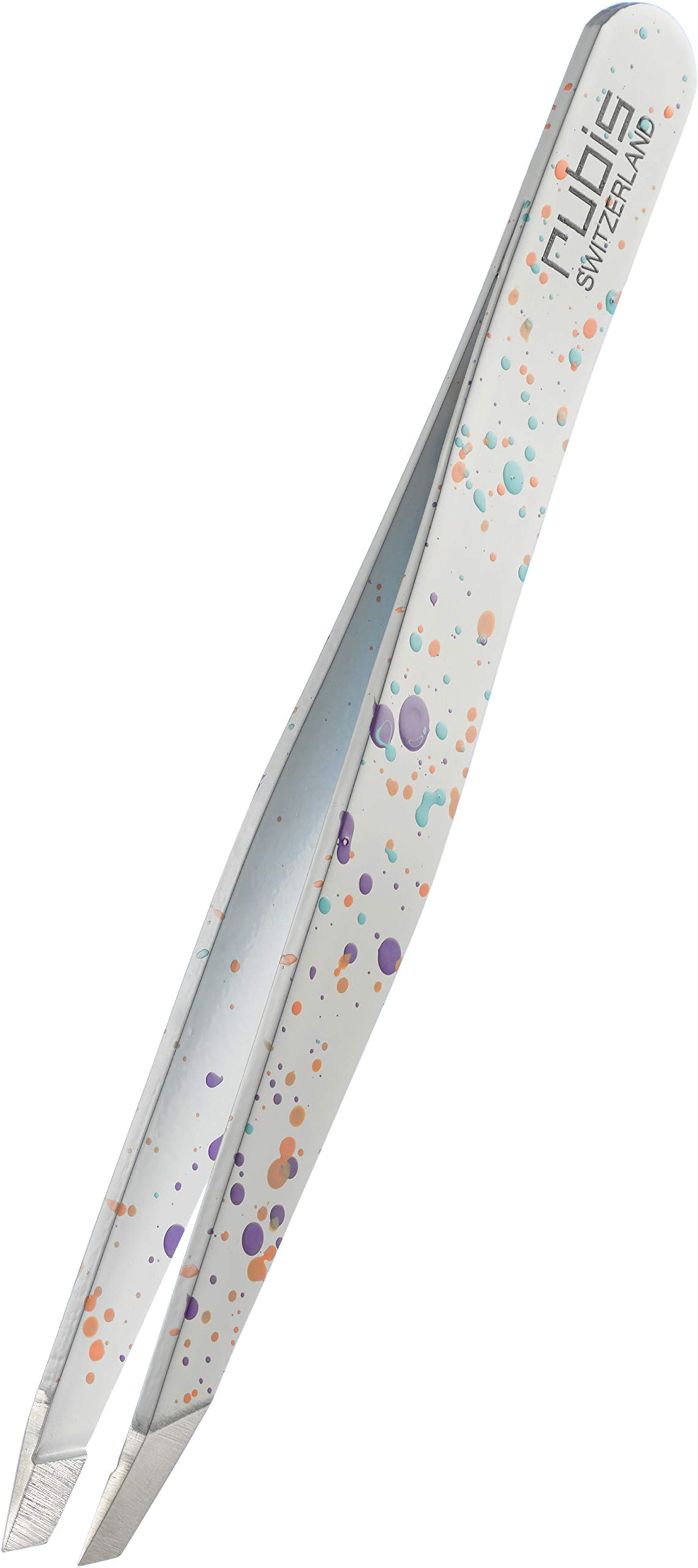 Rubis Classic AP White Tweezers (Angled Blade) [Authorized Dealer, Limited Edition]
