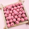 Home Party Supplies for Jewelry Making Round Loose Beads DIY Solid Color 50PC Multicolor 10mm Opaque