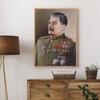 Famous Russian Joseph Stalin Portrait Poster And Print Canvas Painting Retro Figure Wall Art For Living Room Home Decor Cuadros