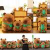 Charming Cute Cartoon Capybara Plush Animal Toy Adorable Kawaii Stuffed Doll