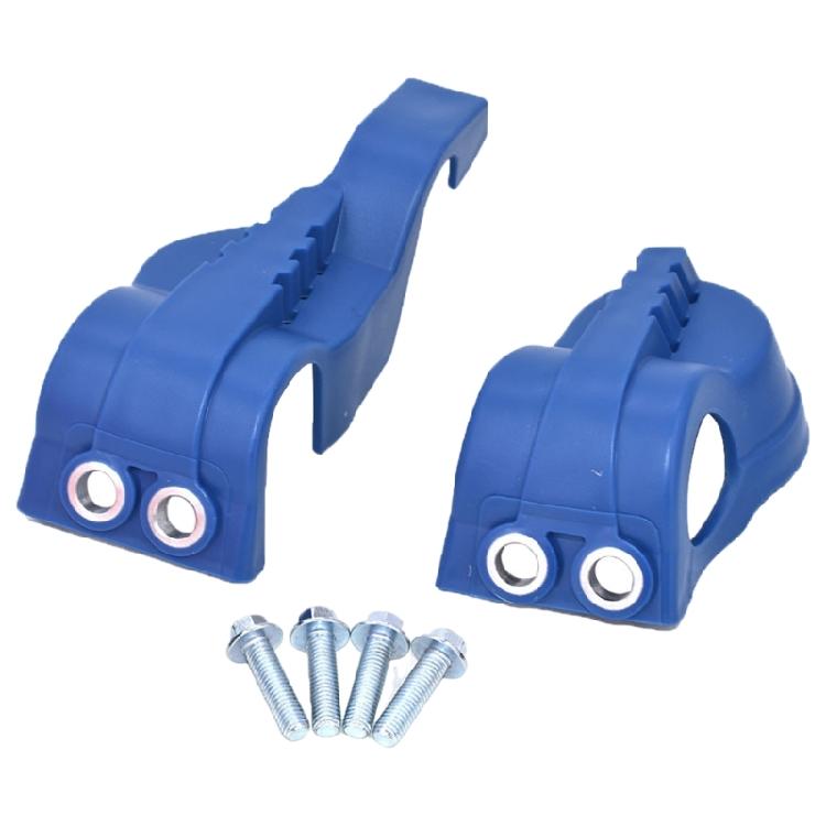 

Front Suspension Guard Protective Fork Cover Providing Durability And Style For Adventurous Offroads Motorcycle Journeys 1 синій