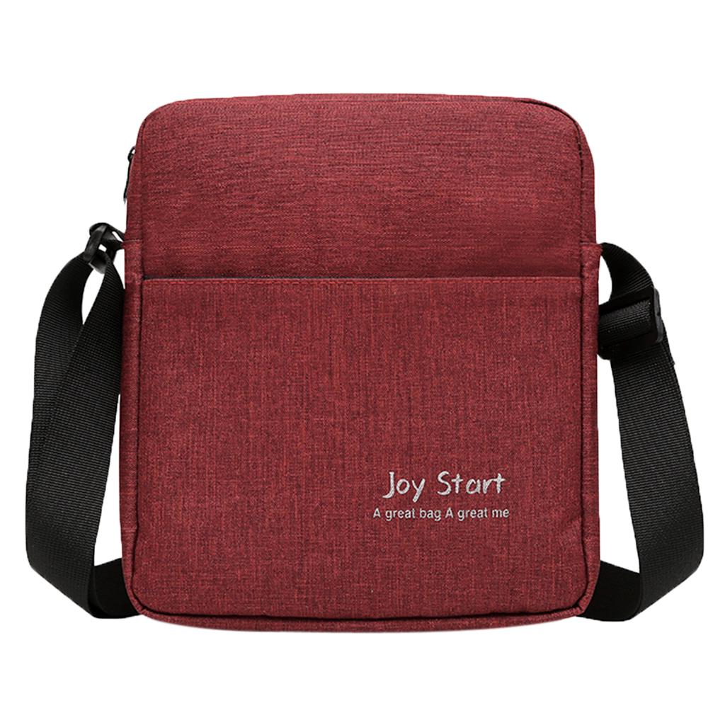 red crossbody bolsa men